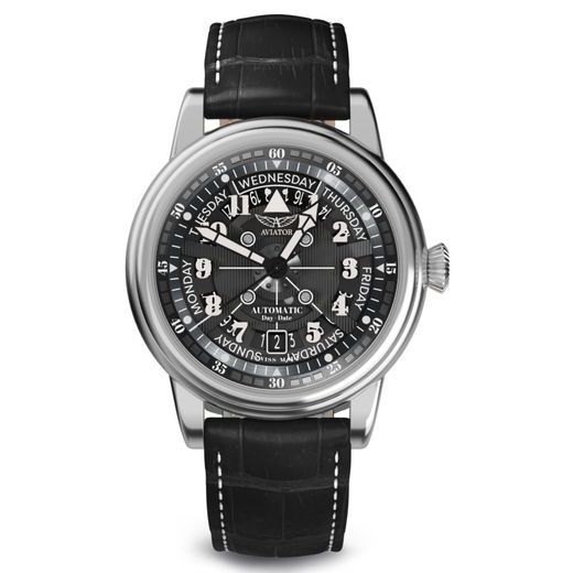 AVIATOR DOUGLAS DAY-DATE AUTOMATIC MECA-41 V.3.36.0.284.4 - DOUGLAS DAY-DATE - BRANDS