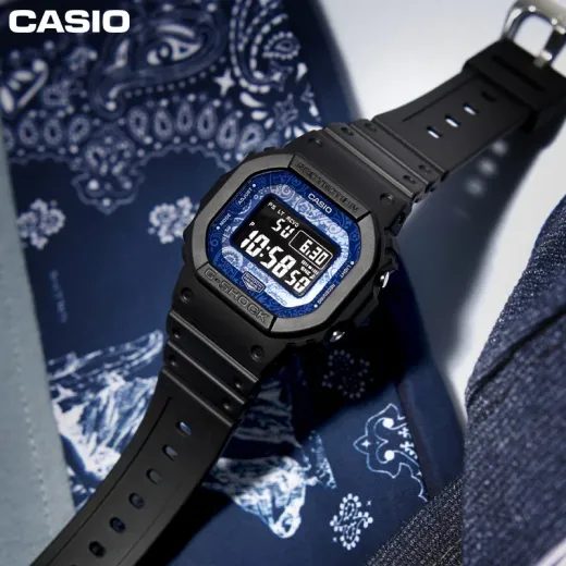 CASIO G-SHOCK GW-B5600BP-1ER BLUE PAISLEY SERIES - G-SHOCK - ZNAČKY