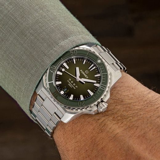 FORMEX REEF 42 AUTOMATIC CHRONOMETER GREEN DIAL - REEF - BRANDS