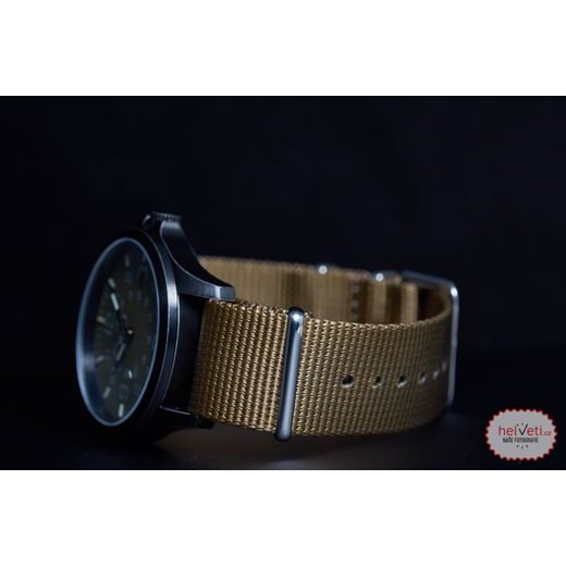 TRASER P67 OFFICER PRO GUNMETAL KHAKI NATO - HERITAGE - BRANDS