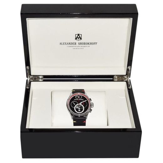 ALEXANDER SHOROKHOFF CHRONO-REGULATOR RED AS.CR01-4R - AVANTGARDE - BRANDS