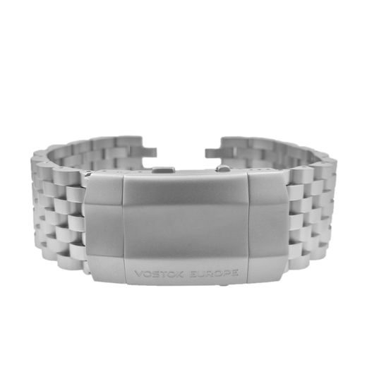 VOSTOK EUROPE MATT STEEL STRAP FOR ANCHAR NH35A/510A522B - STRAPS - ACCESSORIES