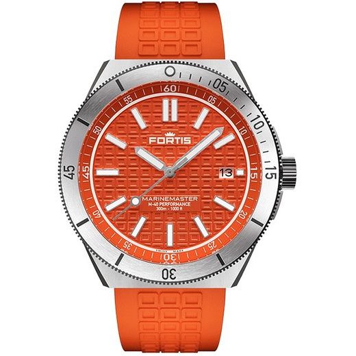 FORTIS MARINEMASTER M-40 AMBER ORANGE F8120024 - MARINEMASTER - ZNAČKY