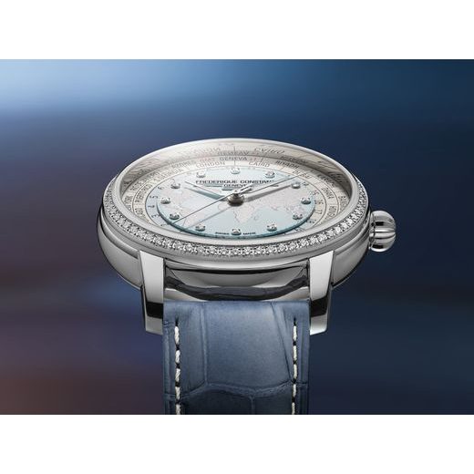 FREDERIQUE CONSTANT MANUFACTURE CLASSIC WORLDTIMER AUTOMATIC LIMITED EDITION FC-719LBWD3DH6 - MANUFACTURE - BRANDS