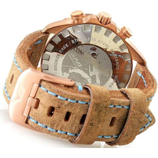 VOSTOK EUROPE ALMAZ BRONZE LINE 6S11/320O266 - ALMAZ SPACE STATION - ZNAČKY