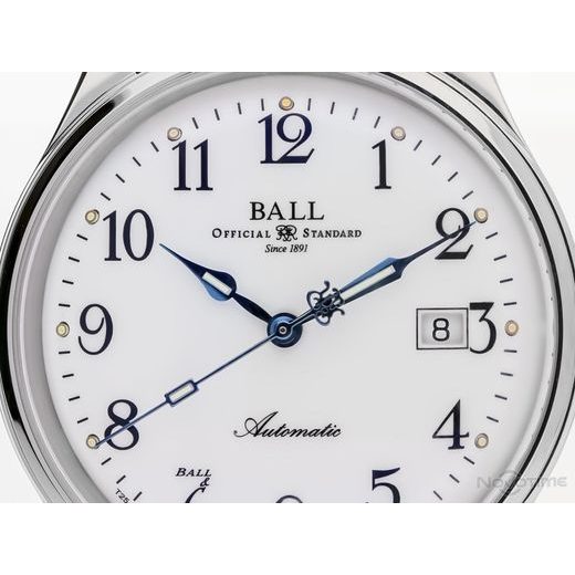 BALL TRAINMASTER STANDARD TIME 135 ANNIVERSARY LIMITED EDITION NM3288D-SJ-WH - BALL - BRANDS