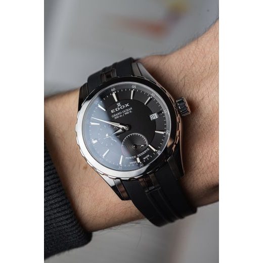 EDOX GRAND OCEAN POWER RESERVE 94500-3CA-NIN - GRAND OCEAN - BRANDS