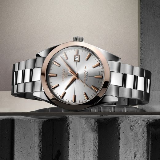 TISSOT GENTLEMAN AUTOMATIC SILICIUM T927.407.41.031.00 - T-GOLD GENTLEMAN AUTOMATIC - BRANDS
