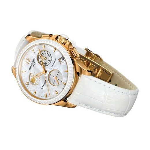 CERTINA DS FIRST LADY CHRONOGRAPH MOON PHASE C030.250.36.106.00 - CERTINA - ZNAČKY