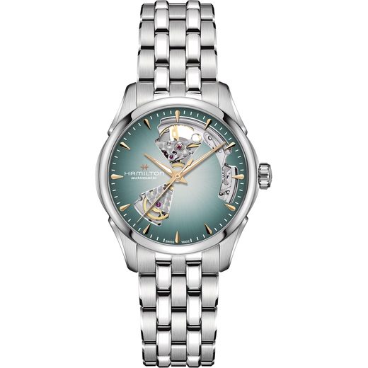 HAMILTON JAZZMASTER OPEN HEART LADY AUTO 36 MM H32215143 - JAZZMASTER - ZNAČKY
