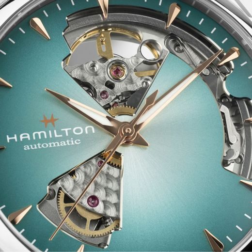 HAMILTON JAZZMASTER OPEN HEART LADY AUTO 36 MM H32215143 - JAZZMASTER - ZNAČKY
