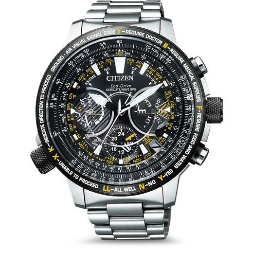 CITIZEN SATELLITE WAVE GPS ECO-DRIVE CC7014-82E - CITIZEN - ZNAČKY