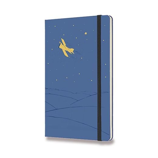 ZÁPISNÍK MOLESKINE LE PETIT PRINCE MODRÝ - TVRDÉ DESKY - LINKOVANÝ 1331/1917332 - DIÁŘE A ZÁPISNÍKY - OSTATNÍ