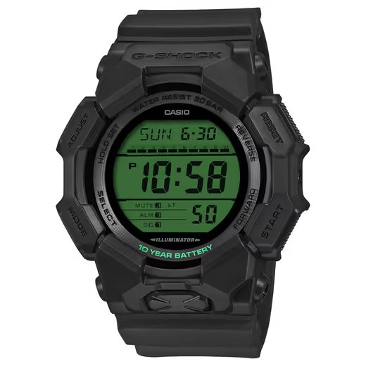 CASIO G-SHOCK GD-010BEG-1ER BLACK AND ELECTRO GREEN SERIES - G-SHOCK - ZNAČKY