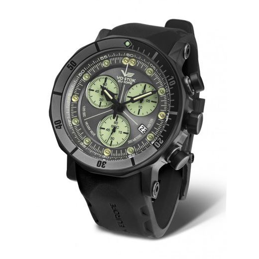 SILIKONOVÝ ŘEMÍNEK VOSTOK EUROPE PRO MODELY LUNOCHOD - ČERNÝ/ČERNÁ SPONA - ŘEMÍNKY - OSTATNÍ