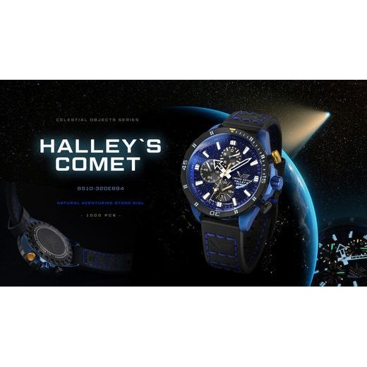 VOSTOK EUROPE CELESTIAL OBJECTS HALLEY'S COMET 6S10-320E694 - CELESTIAL OBJECTS - BRANDS