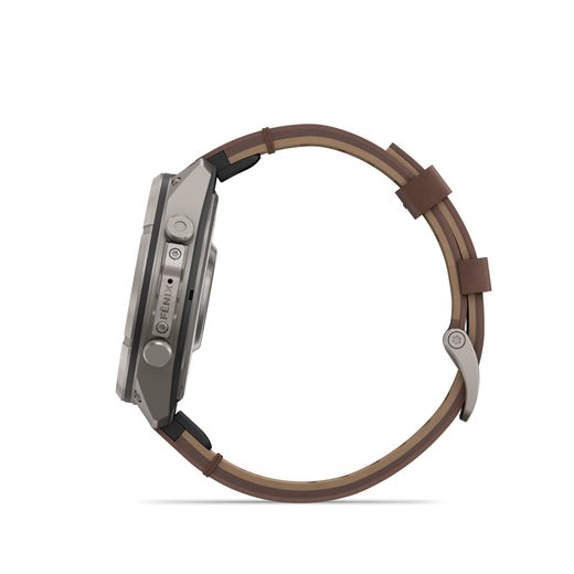 GARMIN FENIX® 9 PRO INREACH - 47 MM, TITANIUM S KOŽENÝM ŘEMÍNKEM WALNUT 010-04336-41 - FENIX 9 PRO INREACH - ZNAČKY