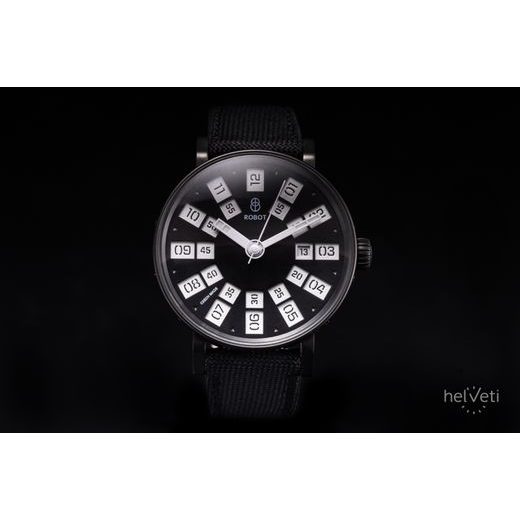 ROBOT GRAPHIC ANALOG BLACK - GRAPHIC ANALOG - BRANDS