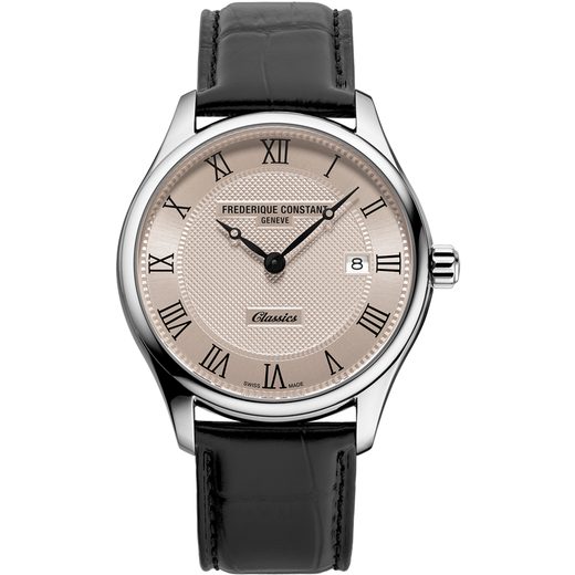 FREDERIQUE CONSTANT CLASSICS QUARTZ DATE FC-220CR5B6 - CLASSICS GENTS - BRANDS