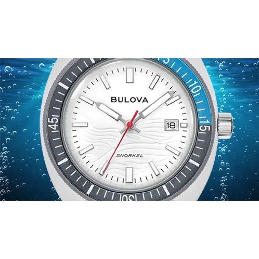 BULOVA SNORKEL 98B449 GREAT WHITE SHARK - ARCHIVE SERIES - ZNAČKY