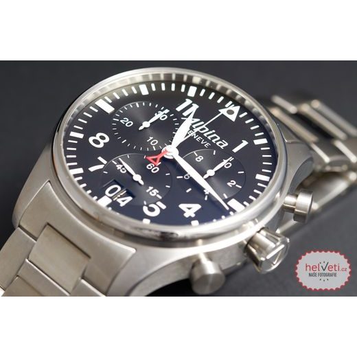 ALPINA STARTIMER PILOT BIG DATE CHRONOGRAPH AL-372B4S6B - ALPINA - BRANDS