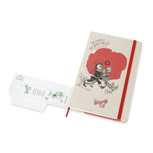 ZÁPISNÍK MOLESKINE WIZARD OF OZ - TVRDÉ DESKY - L, LINKOVANÝ 1331/1917317 - DIÁŘE A ZÁPISNÍKY - OSTATNÍ