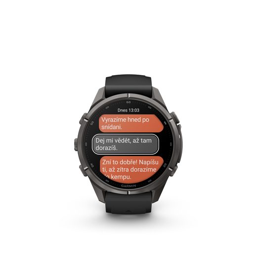 GARMIN FENIX® 9 PRO INREACH - 43 MM, CARBON GRAY DLC BLACK/PEBBLE 010-04335-11 - FENIX 9 PRO INREACH - ZNAČKY