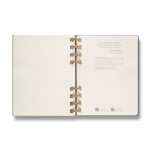 DIÁŘ MOLESKINE SPIRAL ACADEMIC 2023 ČERNÝ - TÝDENNÍ/MĚSÍČNÍ - TVRDÉ DESKY - XL 1206/5730019 - DIÁŘE A ZÁPISNÍKY - OSTATNÍ