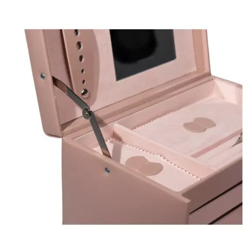 FRIEDRICH LEDERWAREN CLASSICO ROSÉ JEWELLERY CASE 23238-90 - JEWELLERY BOXES - ACCESSORIES