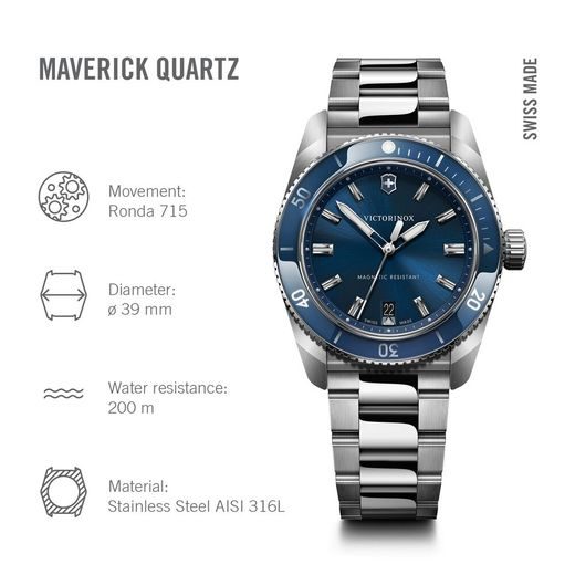 VICTORINOX MAVERICK QUARTZ 242095 - MAVERICK GS - ZNAČKY