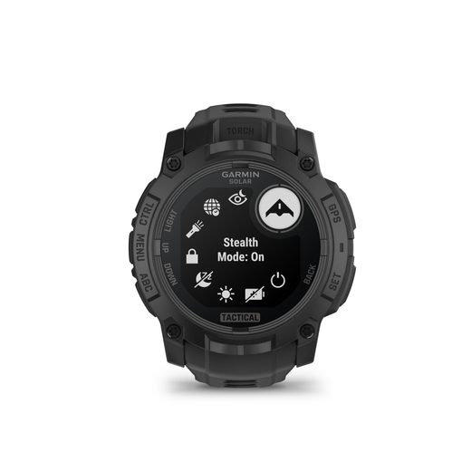 GARMIN INSTINCT® 3 – 50 MM, SOLAR, TACTICAL EDITION BLACK S ŘEMÍNKEM BLACK 010-02935-50 - INSTINCT 3 - ZNAČKY