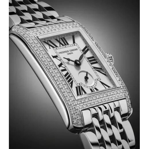 FREDERIQUE CONSTANT CLASSICS CARRÉE SMALL SECONDS QUARTZ FC-235S2CD6B - CLASSICS LADIES - BRANDS