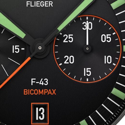 FORTIS FLIEGER F-43 BICOMPAX F4240004 - FLIEGER - BRANDS