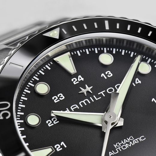 HAMILTON KHAKI NAVY SCUBA AUTO H82515130 - KHAKI NAVY - BRANDS