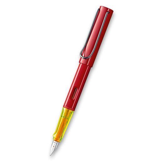 DÁRKOVÁ SADA PLNICÍ PERO LAMY AL-STAR GLOSSY RED A ZÁPISNÍK - MĚKKÉ DESKY - A5, ČTVEREČKOVANÝ 1506/0226790 - PENS SETS - ACCESSORIES