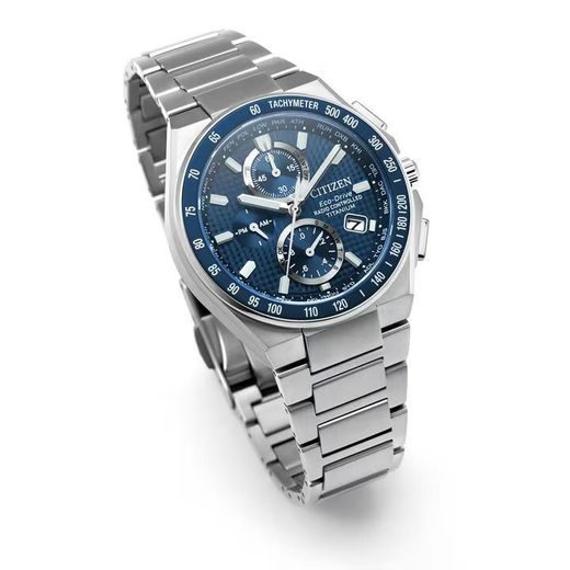 CITIZEN ECO-DRIVE RADIO CONTROLLED SUPER TITANIUM AT8396-59L - SUPER TITANIUM - BRANDS