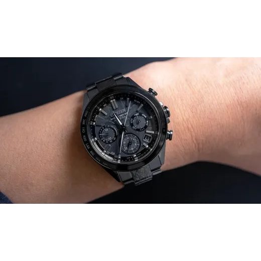 CITIZEN ATTESA SATELLITE WAVE GPS HAKUTO-R COLLABORATION LIMITED EDITION CC4067-66E - SUPER TITANIUM - ZNAČKY