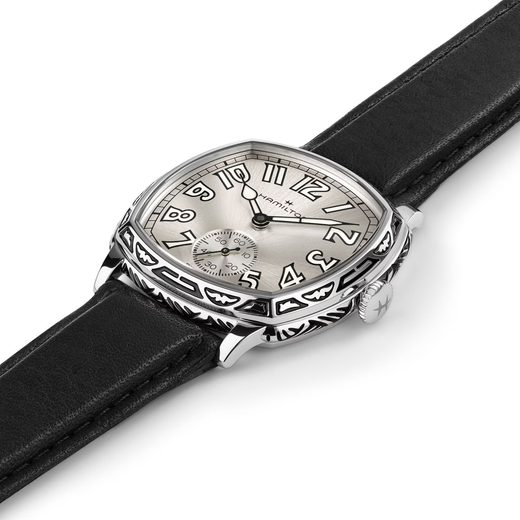 HAMILTON AMERICAN CLASSIC CUSHION MECHANICAL 34MM H36149710 - AMERICAN CLASSIC - ZNAČKY