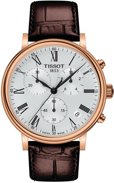 Tissot Carson Premium Chronograph T122.417.36.033.00 + 5 let záruka, pojištění a dárek ZDARMA