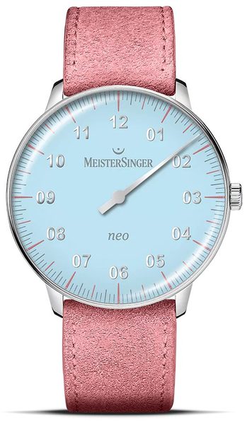 MeisterSinger Neo Special S-NES924S - Růžový kožený řemínek