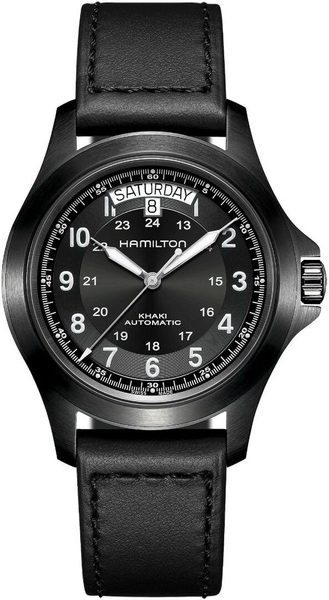 Hamilton Khaki Field King Auto H64465733 + 5 let záruka, pojištění a dárek ZDARMA