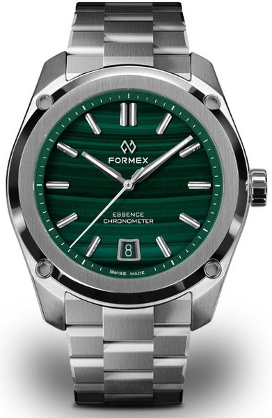 Formex Essence FortyOne Automatic Chronometer Malachite Steel Bracelet 0334.1.6690.100 + 5 let záruka a dárek ZDARMA