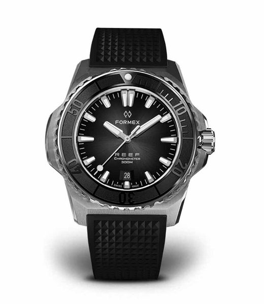 Levně Formex Reef 42 Automatic Chronometer Black Dial + 5 let záruka, pojištění a dárek ZDARMA