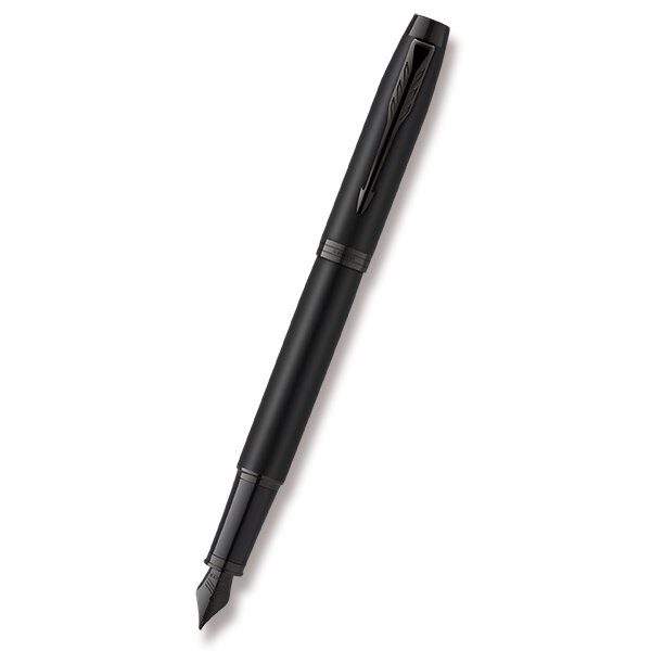 Plnicí pero Parker IM Achromatic Black BT 1502/312774 - hrot F (slabý) + 5 let záruka, pojištění a dárek ZDARMA