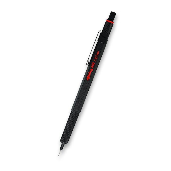 Levně Mechanická tužka Rotring 600 Black 1520/095444 - Black 0,7 mm + 5 let záruka, pojištění a dárek ZDARMA