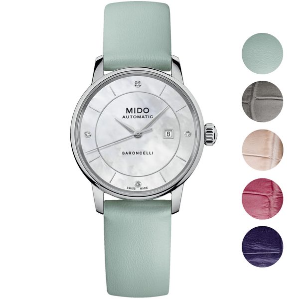 Levně Mido Baroncelli Signature Lady Colours M037.207.16.106.00 + 5 let záruka, pojištění a dárek ZDARMA