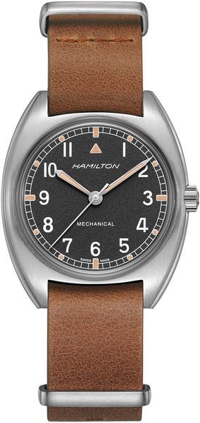 Hamilton Khaki Aviation Pilot Pioneer Mechanical H76419531 + 5 let záruka, pojištění a dárek ZDARMA