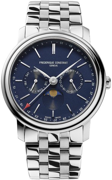 Levně Frederique Constant Classics Index Business Timer Quartz FC-270N4P6B + 5 let záruka, pojištění a dárek ZDARMA