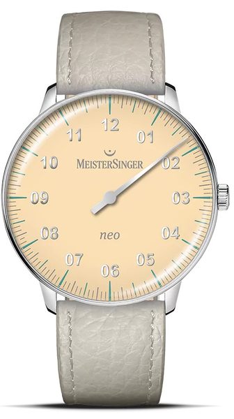 MeisterSinger Neo Special S-NES935S - Bílý kožený řemínek