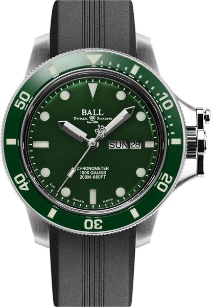 Levně Ball Engineer Hydrocarbon Original (43mm) COSC DM2218B-P2CJ-GR + 5 let záruka, pojištění a dárek ZDARMA